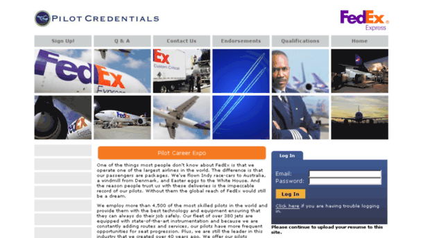 fedex.pilotcredentials.com