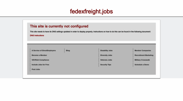 fedexfreight.jobs