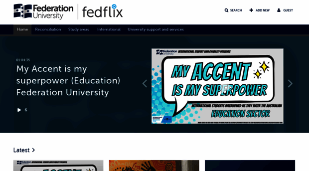 fedflix.federation.edu.au