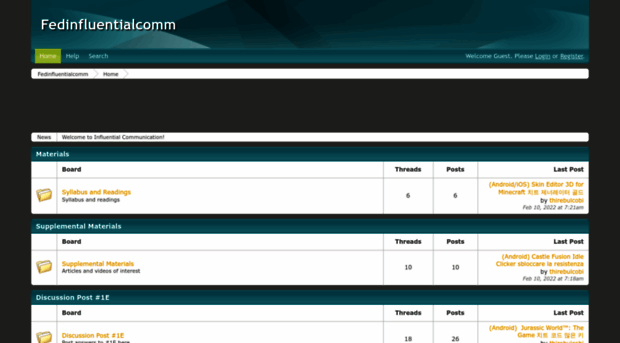 fedinfluentialcomm.freeforums.net