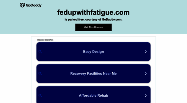 fedupwithfatigue.com