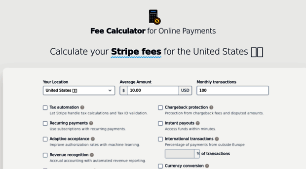 feecalculator.io