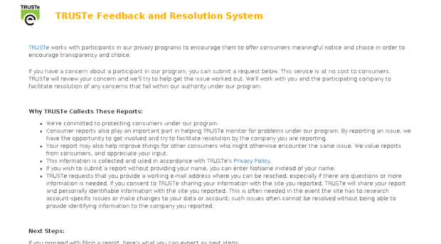 feedback-form.truste.com