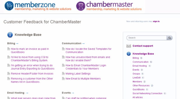 feedback.chambermaster.com
