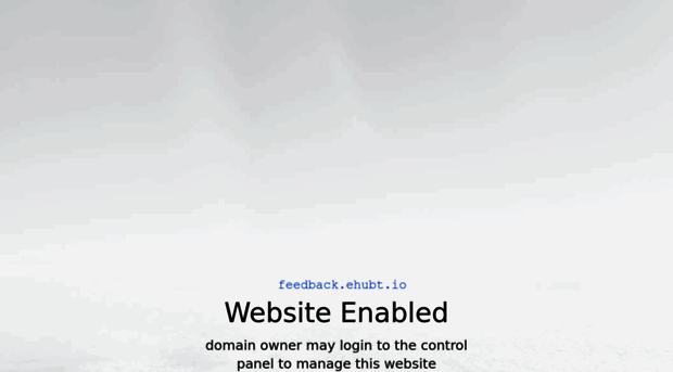 feedback.ehubt.io