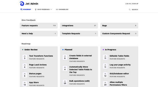 feedback.jetadmin.io