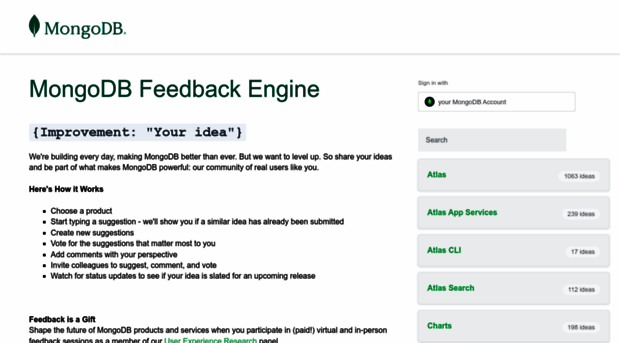 feedback.mongodb.com