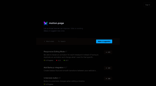 feedback.motion.page