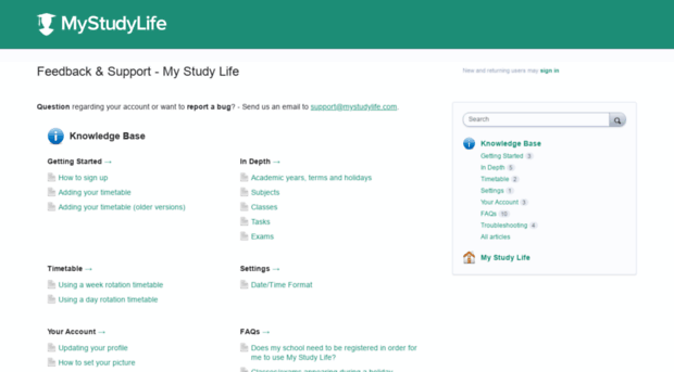 feedback.mystudylife.com