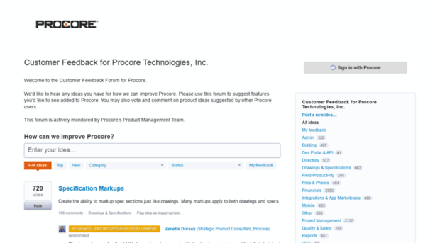 feedback.procore.com
