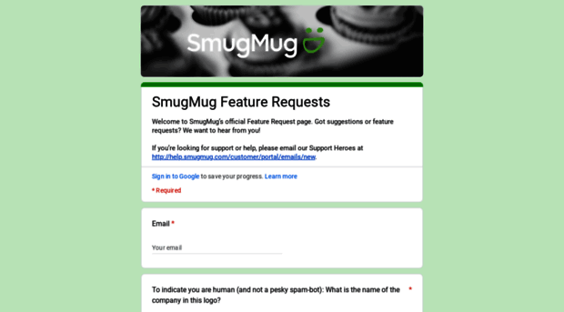 feedback.smugmug.com