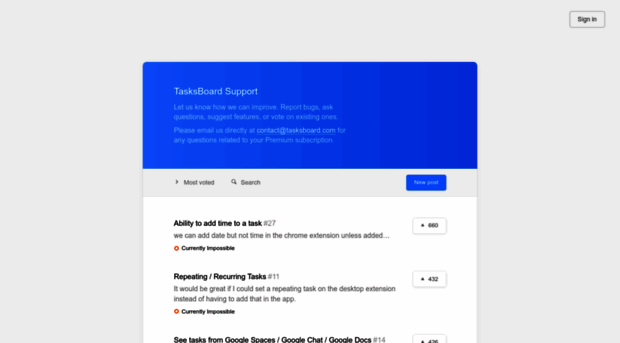 feedback.tasksboard.com