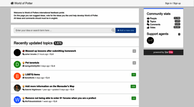 feedback.worldofpotter.eu
