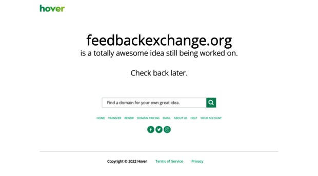 feedbackexchange.org