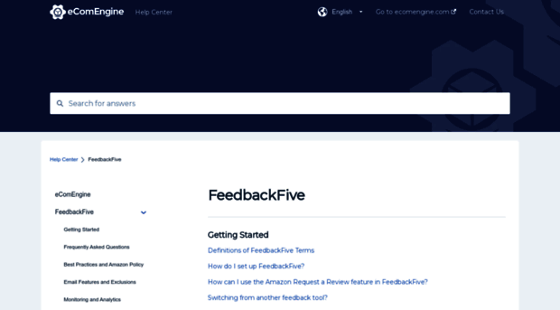 feedbackfivesupport.ecomengine.com