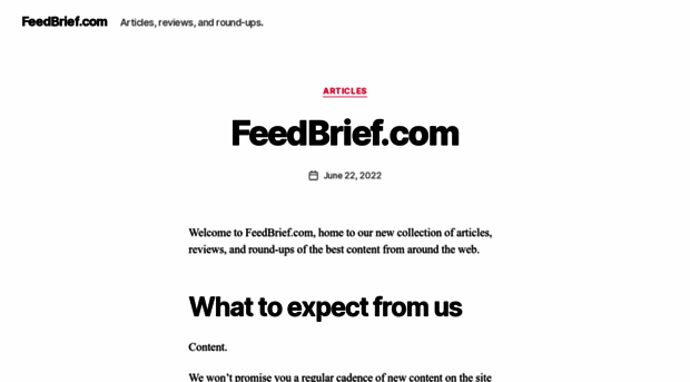 feedbrief.com