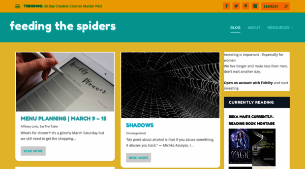 feedingthespiders.com