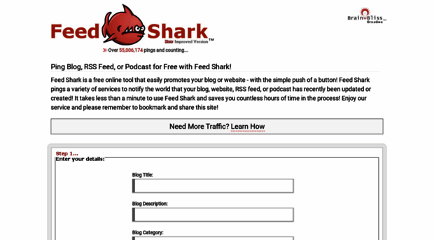feedshark.brainbliss.com