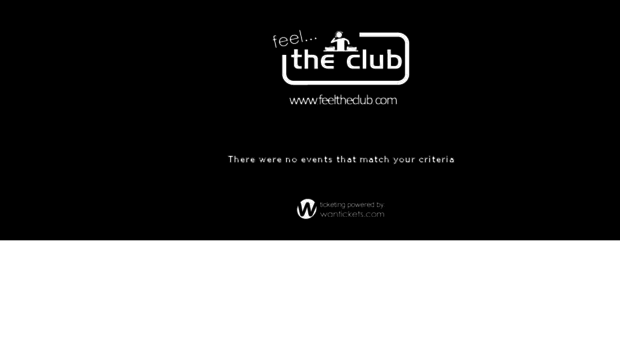 feeltheclub.wantickets.com