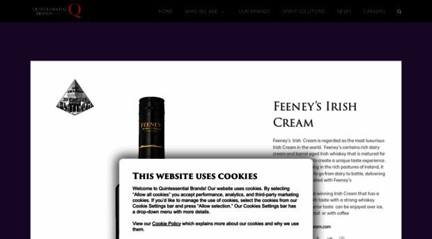 feeneysirishcream.com