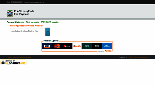 fees.plasu.edu.ng