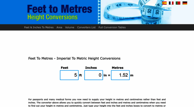 feettometres.com