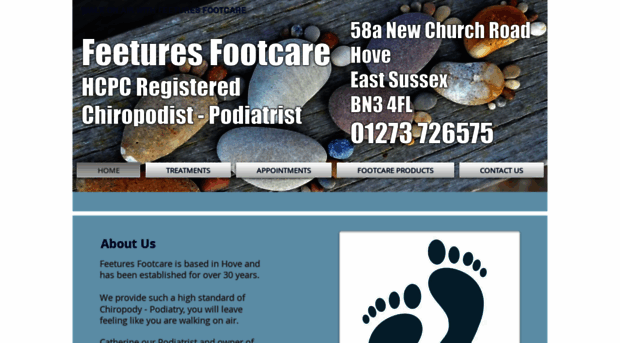 feeturesfootcare.com