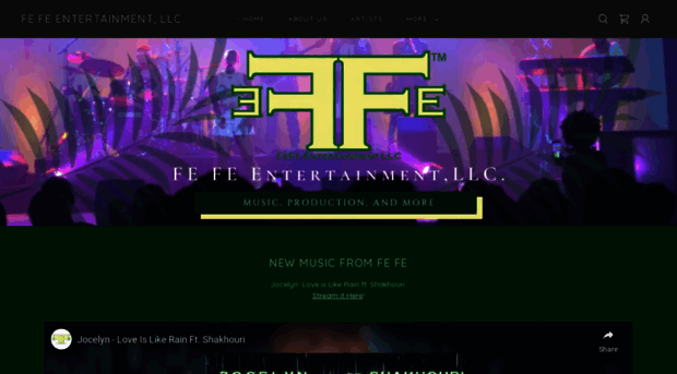 fefeentertainment.com