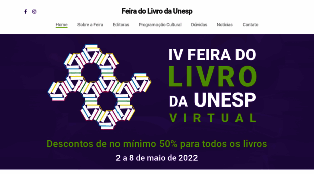 feiradolivrodaunesp.com.br