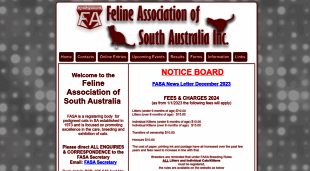 felineassociationsa.com