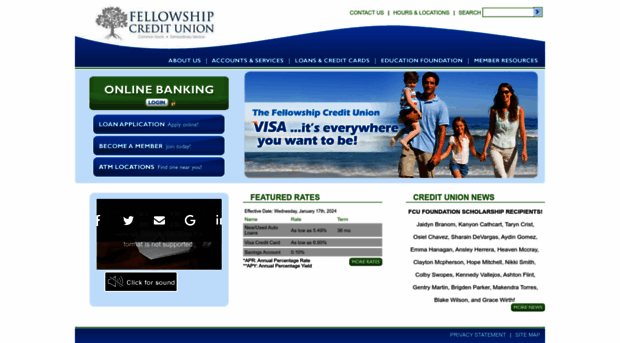 fellowshipcreditunion.com