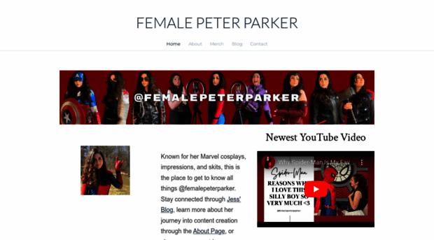 femalepeterparker.com