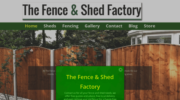 fenceandshedfactory.co.uk