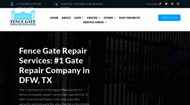 fencegaterepair.com