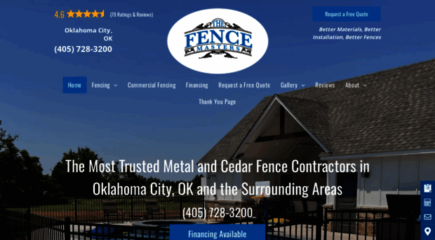 fencemastersokc.com
