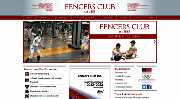 fencersclub.org