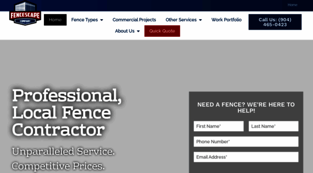 fencescapecompany.com