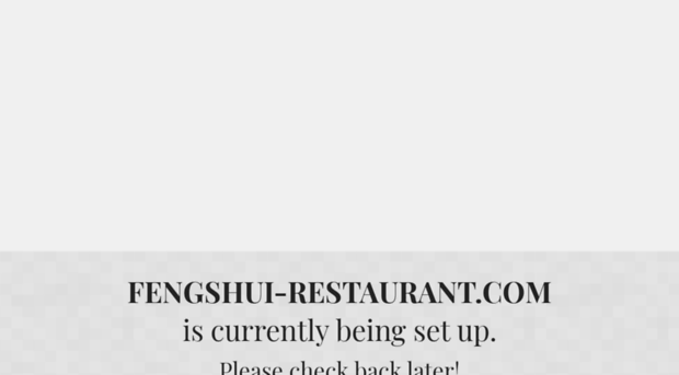 fengshui-restaurant.com