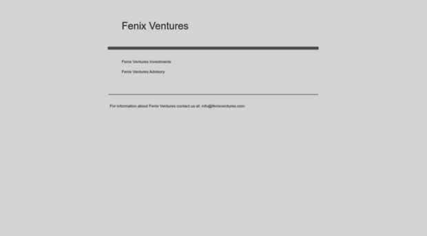 fenixventures.com