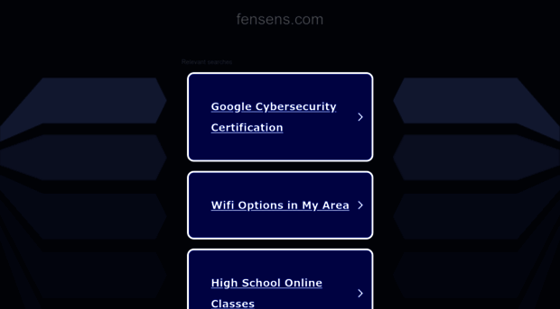 fensens.com