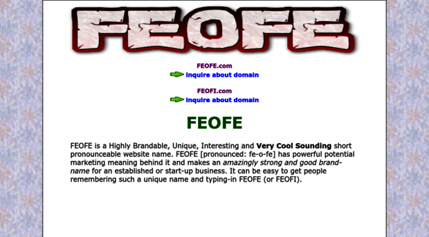 feofe.com