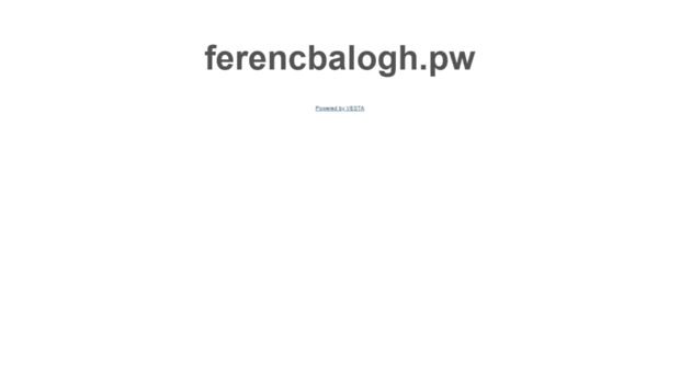 ferencbalogh.pw