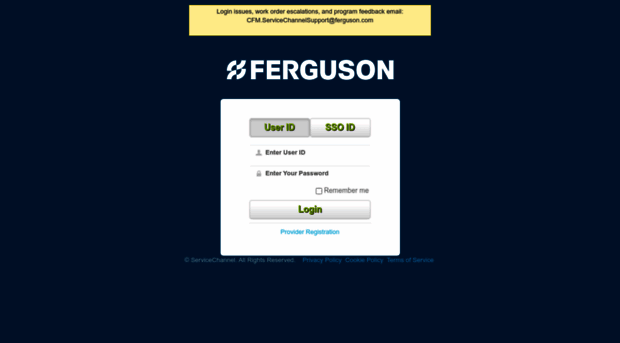 ferguson.servicechannel.com