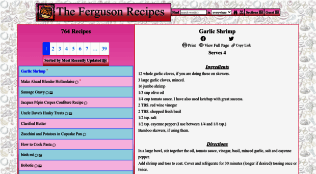 fergusonrecipes.com