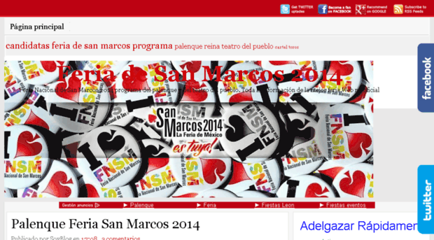 feriasanmarcos2014.fiestasdemexico.com