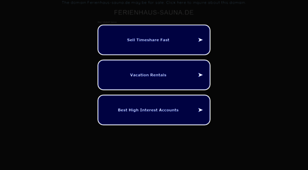 ferienhaus-sauna.de