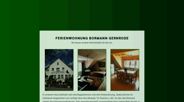 ferienwohnung-bormann-gernrode.de