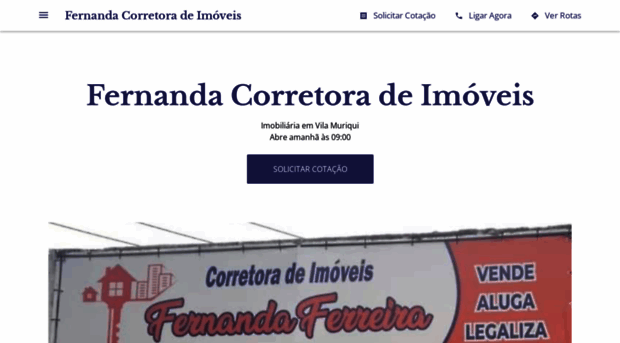 fernandacorretoradeimoveis.com