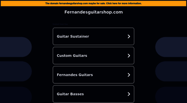 fernandesguitarshop.com