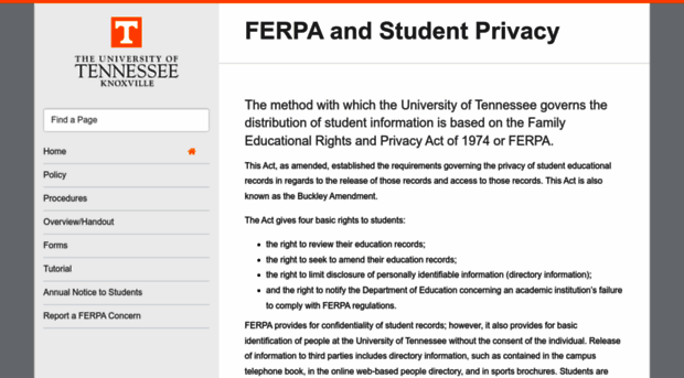 ferpa.utk.edu